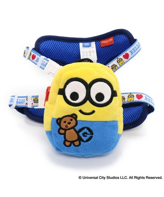 PET PARADISE ミニオン ボブ リュック付き ハーネス  ３Ｓ 黄