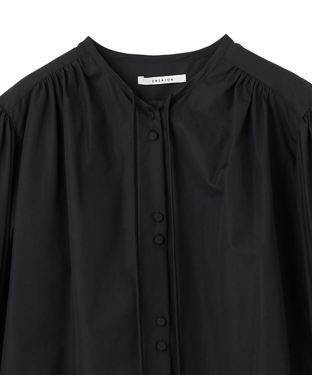 BEIGE， 【WEB限定】DIAMANT / ボウタイブラウス Black