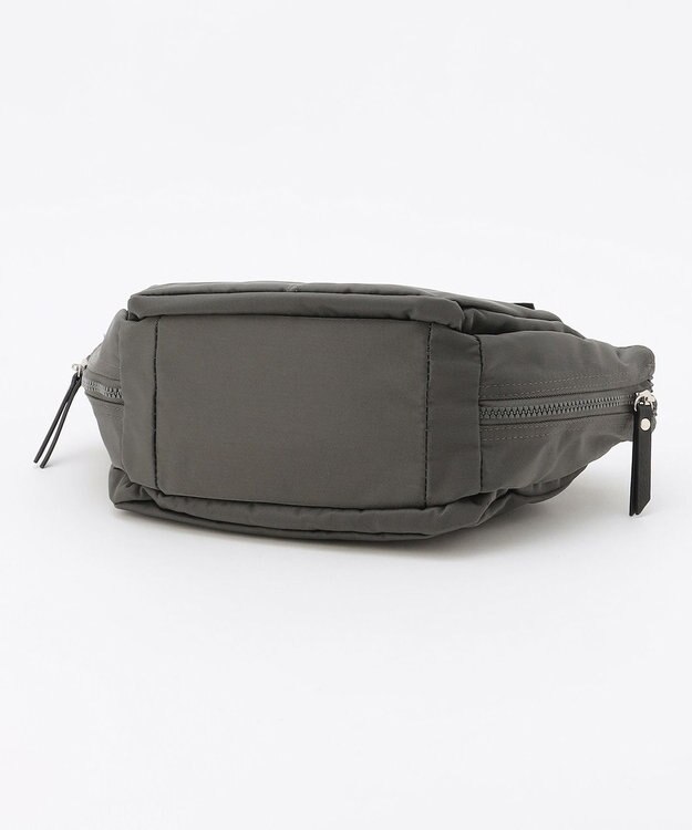 LA BAGAGERIE 【MONICA】サイドジップミニショルダーバッグ ダークグレー