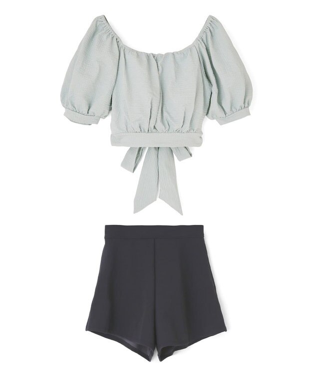 San-ai Resort（三愛水着楽園） WEB限定　3点セット水着　7号、9号、11号【BeachQueen(ビーチクイーン）】 ブルー