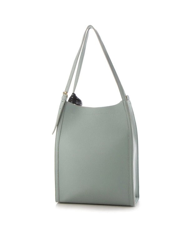 UNBILLION cachecache チェンジスカーフA4縦型トートバッグ サックスブルー