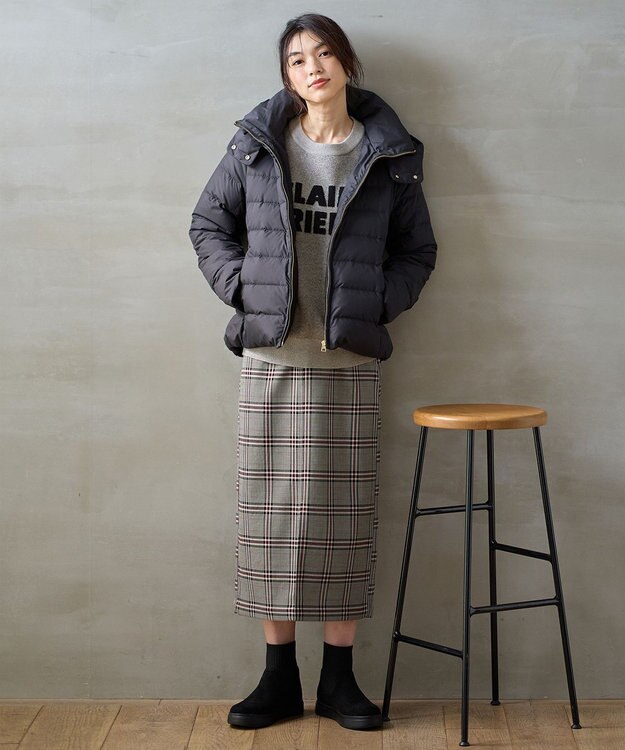 ANY L 【フード取り外し可能】楽映えリッチダウン ブラック