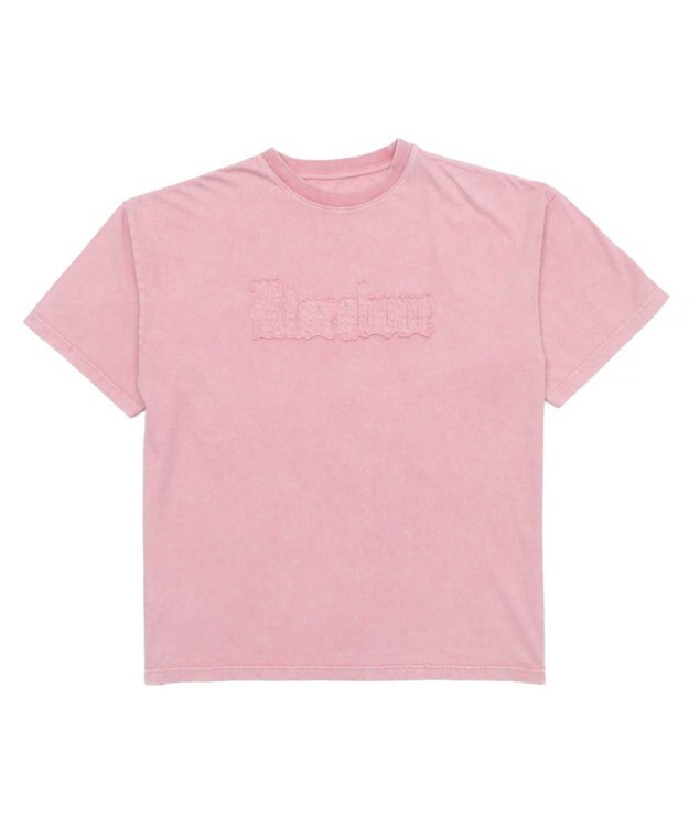 WEGO ヴィンテージウォッシュグラフィックビッグT ピンク