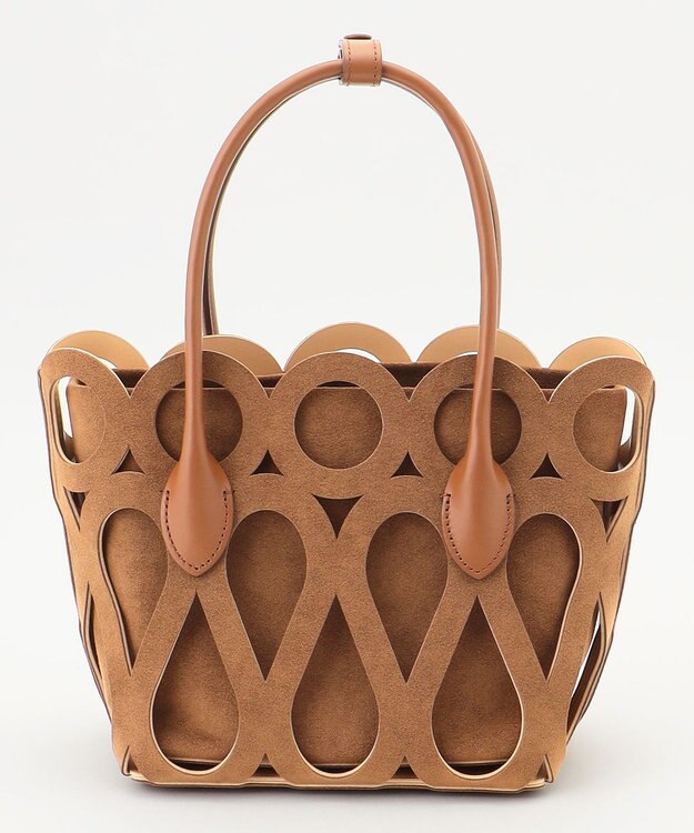 BEIGE， 【洗える・一部店舗限定】MARY AL TERNA / MAZE ミニハンドバック Brown