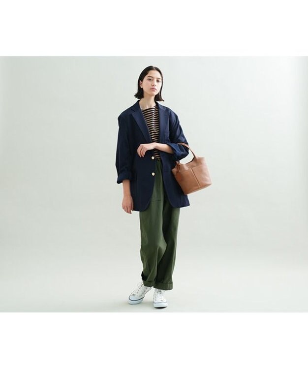 genten タスカ バケツ型トート グレージュ