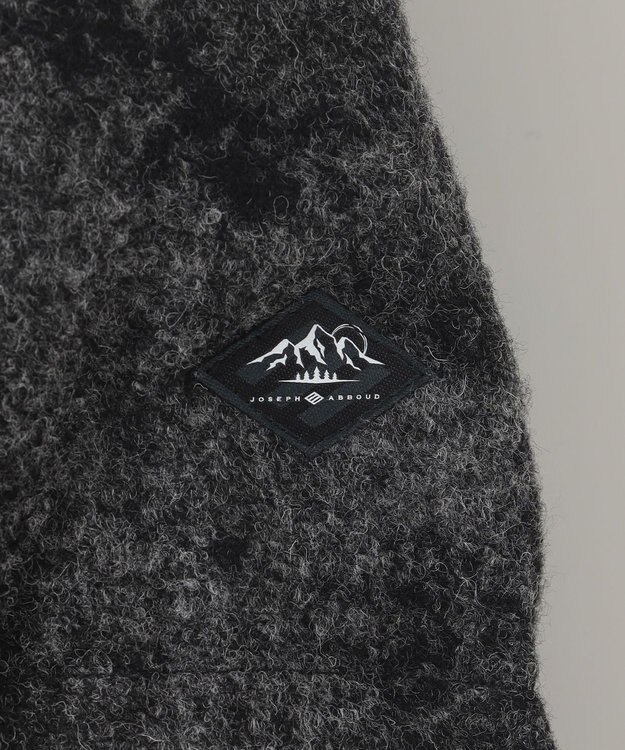 JOSEPH ABBOUD MOUNTAIN 【イタリア素材/ECOファー/9ポケット/ダウン/男女兼用】スライバーカモフラージュ　ダウンコート グレー系7