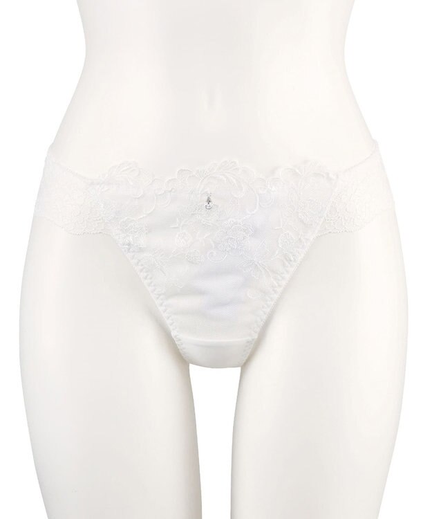 San-ai Resort（三愛水着楽園） エレガントコレクション2404Tショーツ  【northerly】 ホワイト