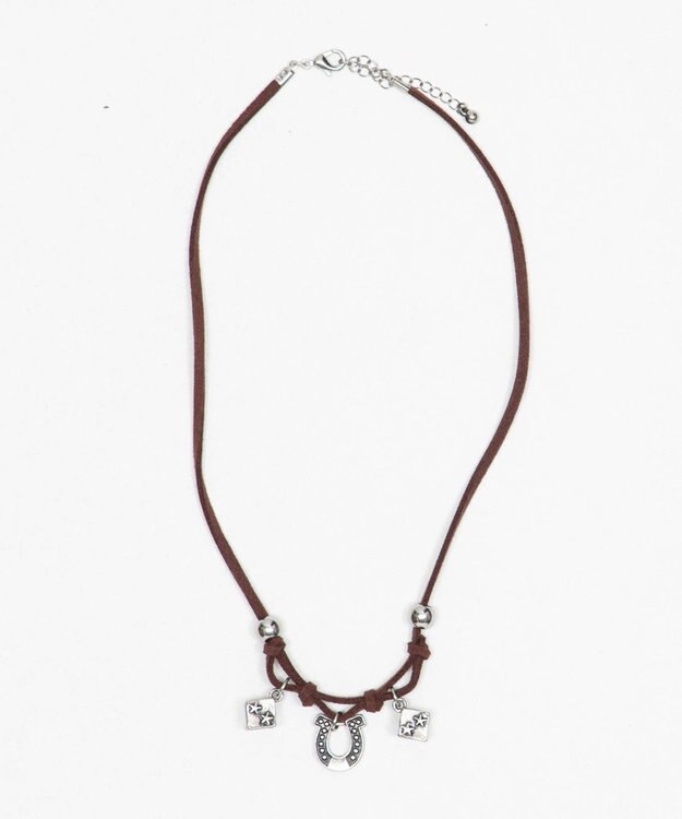 WEGO Lモチーフパーツコードネックレス 柄3