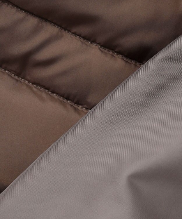 ANY SIS S 【2WAY】シルキータフタロング ダウン ブラウン