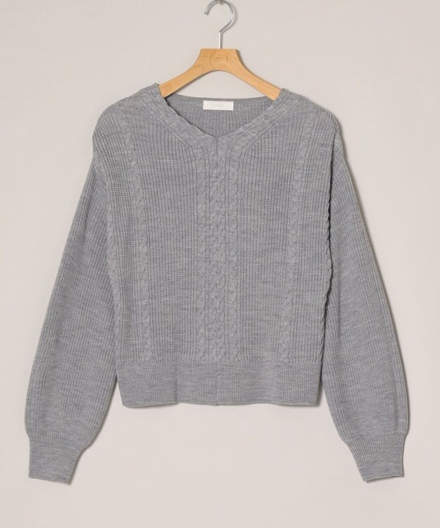 ONWARD Reuse Park 【any SiS】ニット秋冬 グレー