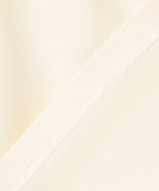 J.PRESS MEN シルケット天竺ヘンリーネック Tシャツ アイボリー系