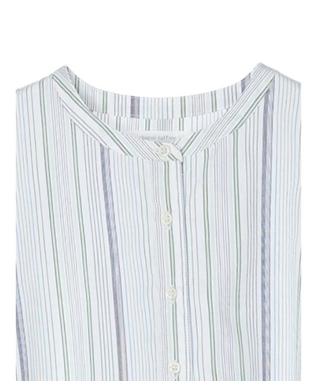 Green Parks デザインオーバーシャツ Stripe