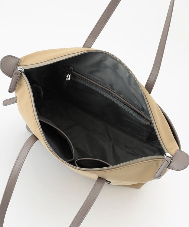 Y'SACCS コットンライクナイロントート Mサイズ ベージュ