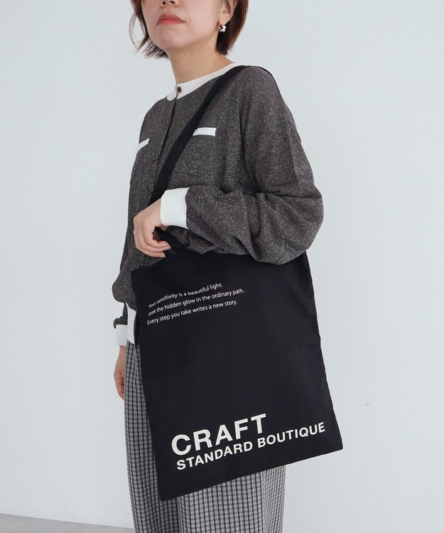 CRAFT STANDARD BOUTIQUE クラフトロゴトートバック Black