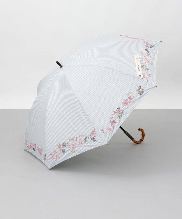 AURORA JILL STUART（ジル スチュアート）ミモザ刺しゅう晴雨兼用傘(長傘) オフホワイト