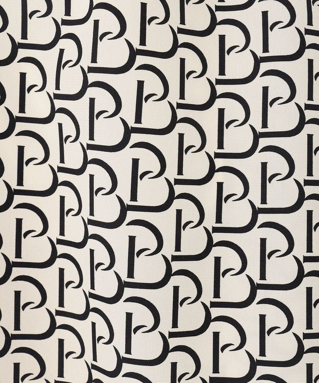 BEIGE， 【S-size】MONT THABOR / ロゴパンツ Ecru×Black