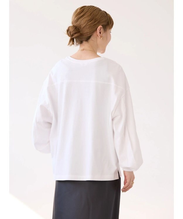 AMERICAN HOLIC 袖ボリュームカットプルオーバー Off White