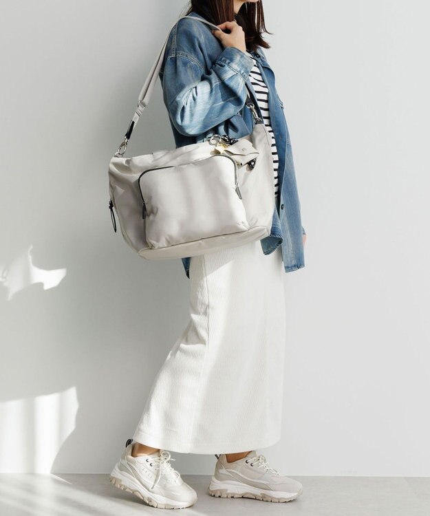 ACE BAGS & LUGGAGE HAyU × ace. フィカス トートバッグ 25L 19106 ハユ ライトグレー