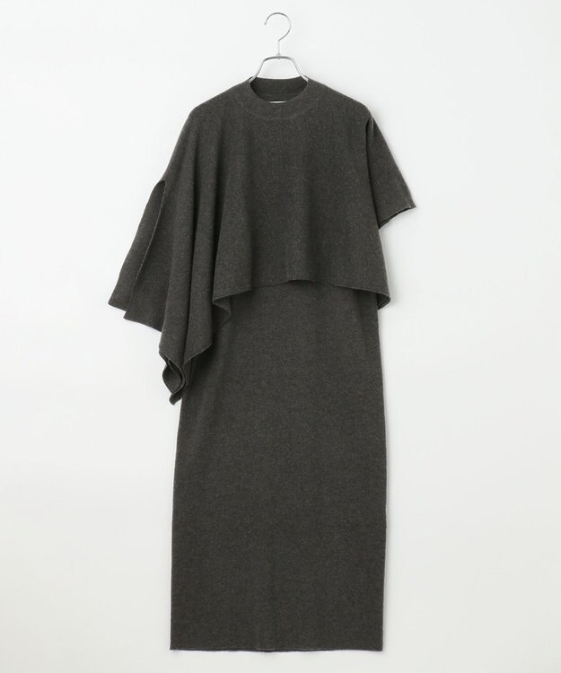 #Newans 【洗える】コットンウールニットセットアップ ブラック系