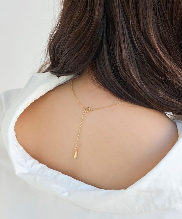 Phoebe ラッキーレターネックレス(チャーム) ゴールド