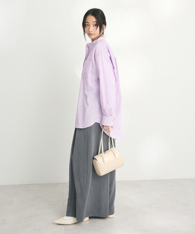 CRAFT STANDARD BOUTIQUE ベルト付きオールインワン Gray