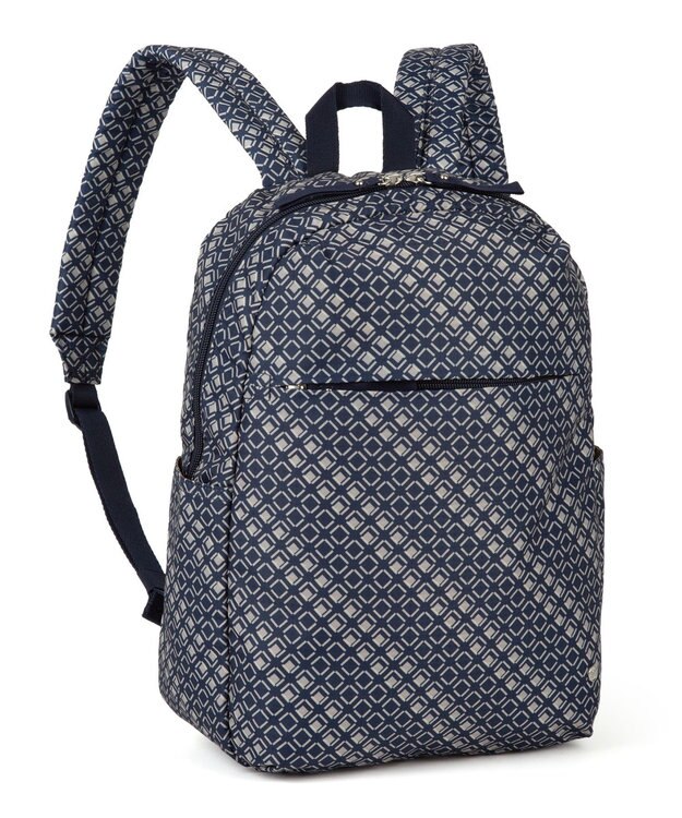 ACE BAGS & LUGGAGE hiromichi nakano フェズリ リュックサック  17523 ヒロミチナカノ ネイビー（ジオメトリック）