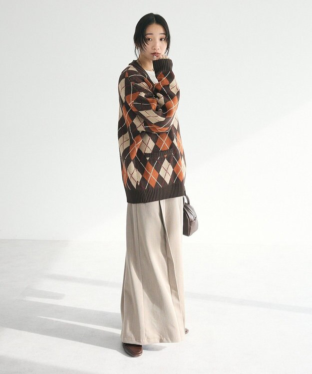 CRAFT STANDARD BOUTIQUE ベルト付きオールインワン Beige