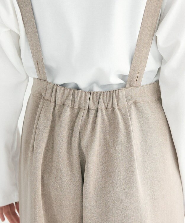 CRAFT STANDARD BOUTIQUE ベルト付きオールインワン Beige