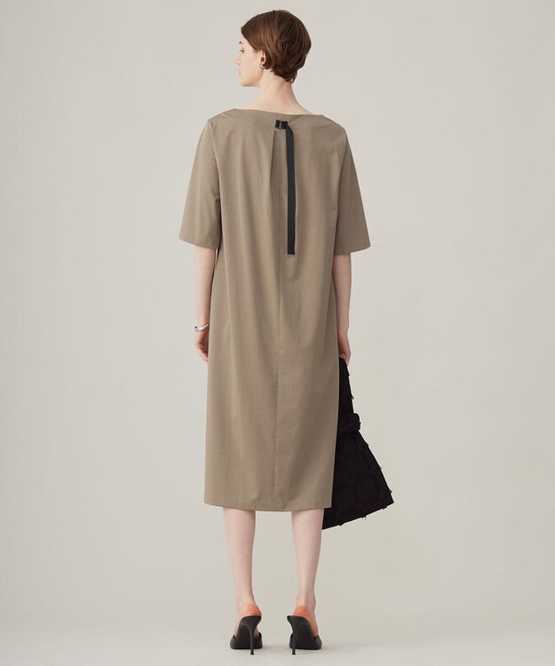 ICB L 【洗える】 ハイゲージプレーティング ワンピース フォーン系