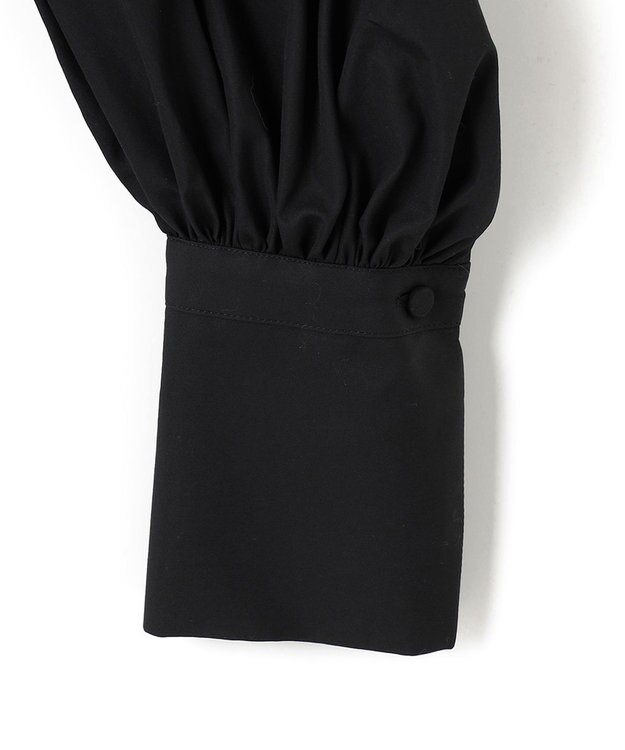 BEIGE， 【WEB限定】DIAMANT / ボウタイブラウス Black