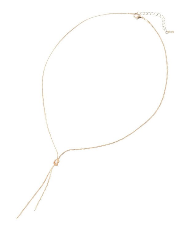 AMERICAN HOLIC ノットチェーンネックレス Gold