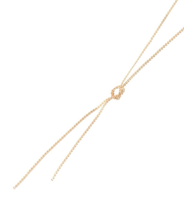 AMERICAN HOLIC ノットチェーンネックレス Gold