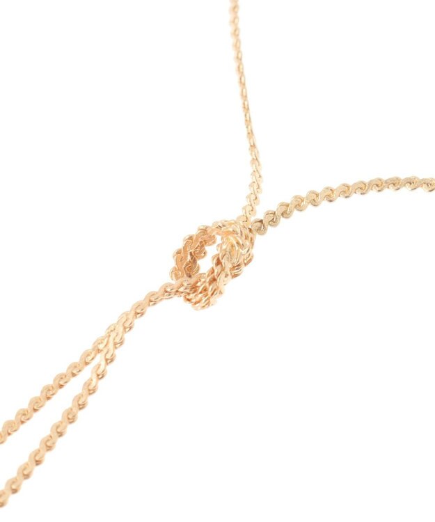 AMERICAN HOLIC ノットチェーンネックレス Gold