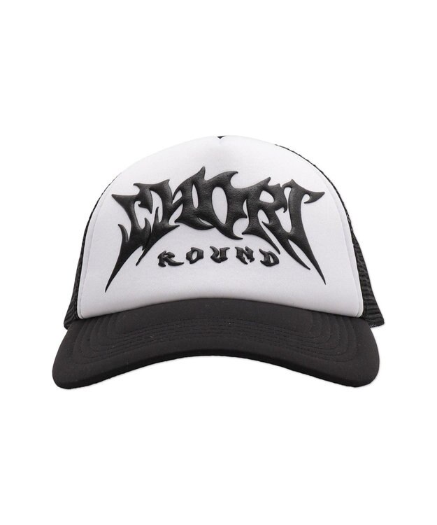 WEGO 【ユニセックス着用ITEM】3Dプリントメッシュキャップ ブラック