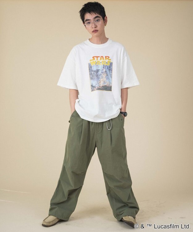 WEGO 【新柄追加/STARWARS/ユニセックス着用ITEM/SMLサイズ展開】STAR　WARS/グラフィックT（S） 柄1