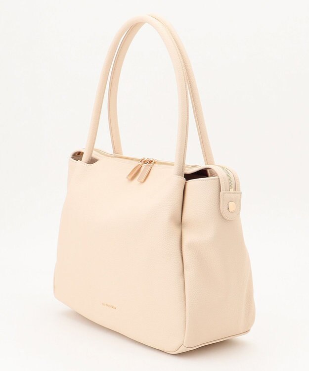 LA BAGAGERIE ブリッジトートバッグ Mサイズ アイボリー