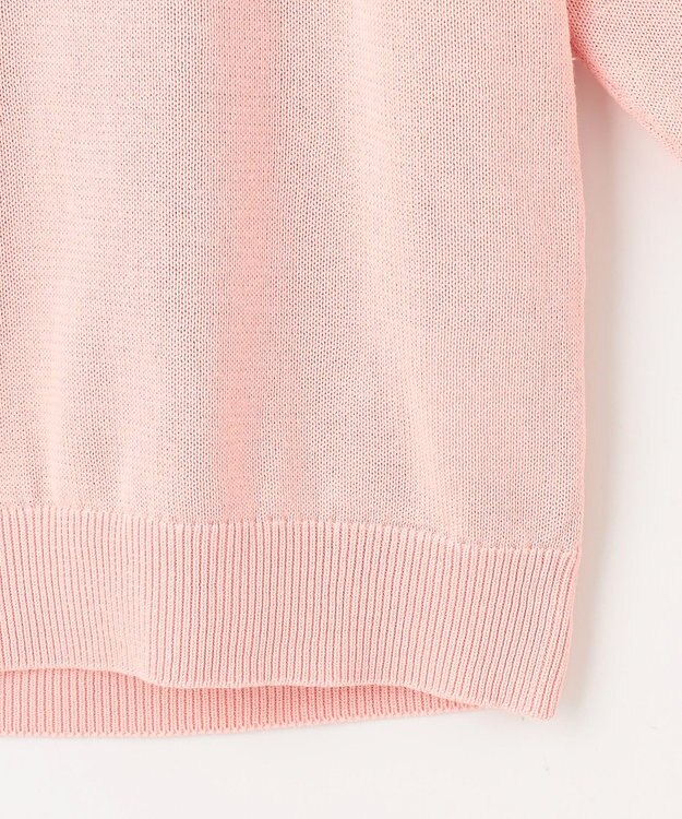 自由区 S 【洗える】レースコンビニット プルオーバー ライトピンク