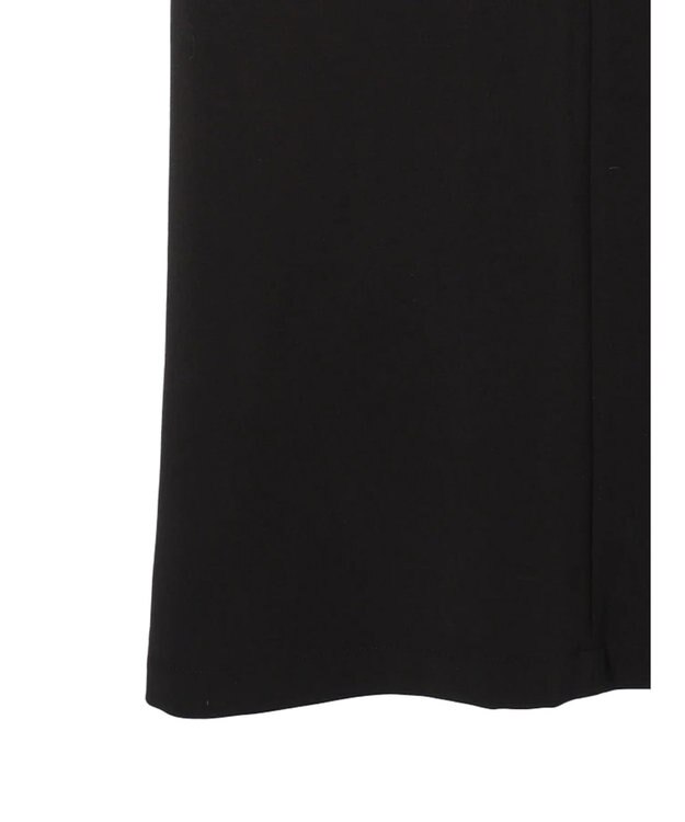 AMERICAN HOLIC 両ＶネックＩラインワンピース Black