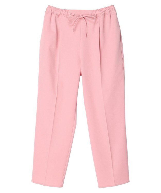 Green Parks さらっときれいシルエットパンツ Pink