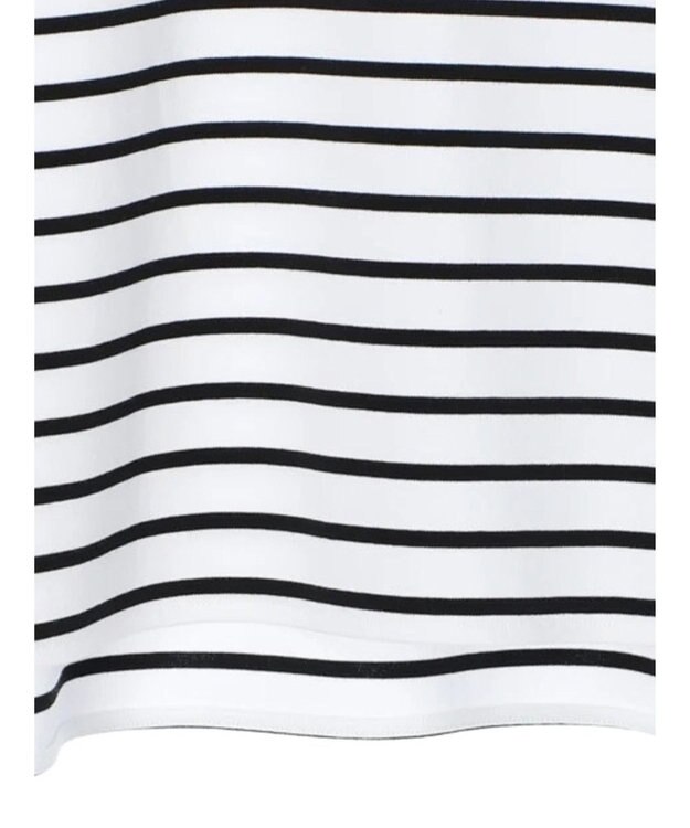 AMERICAN HOLIC 抗菌防臭＋ＵＶカット裾ラウンドカットチュニック Border