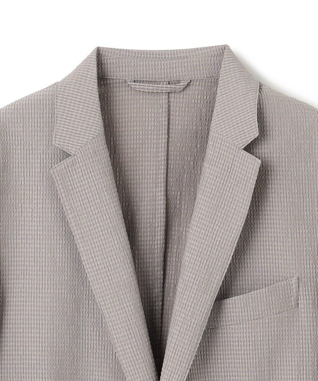 JOSEPH HOMME ＜新色追加＞新型・新素材【通気性/ストレッチ】トリコサッカーストレッチ　 ジャケット ライトグレー系