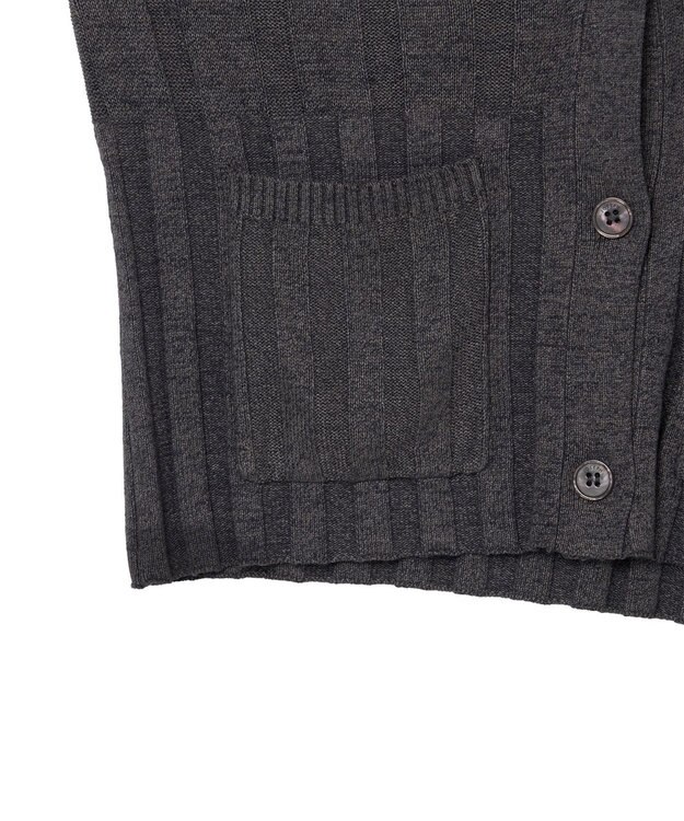 JOSEPH 【WEB&OUTLET限定・洗える】テクスチャードレーヨン　カーディガン Slate