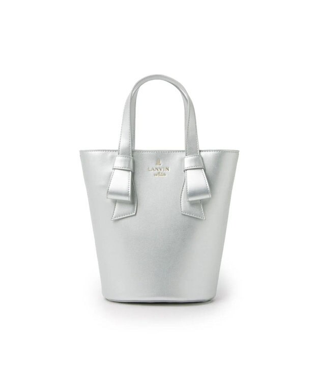 LANVIN en Bleu アンス 2wayバッグ シルバー