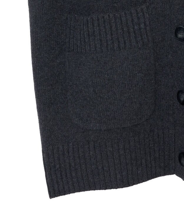 JOSEPH 【洗える】リュクスカシミヤカーディガン Dark smoke