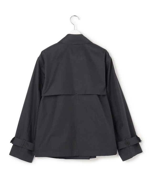 23区 【先行予約】エアータンブラー TCギャバジン ハーフ コート ネイビー系