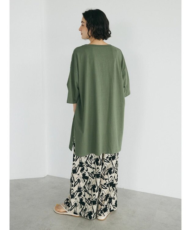 CRAFT STANDARD BOUTIQUE リングドットチュニック Khaki