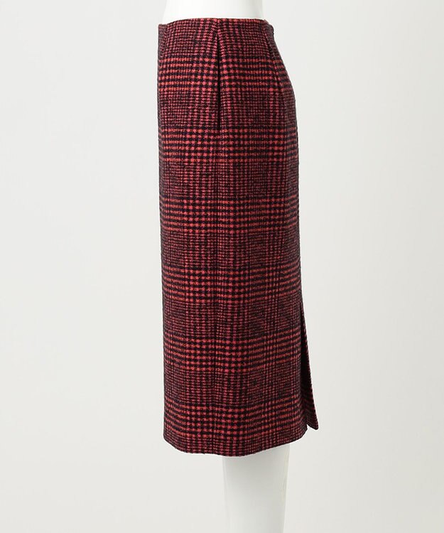 23区 L 【R(アール)】MANTECOツイード スカート ピンク系