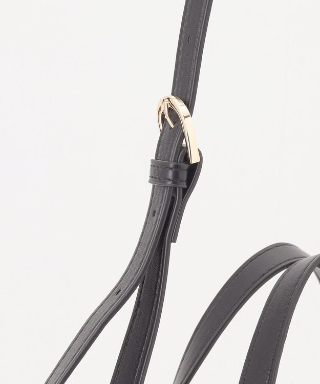 LA BAGAGERIE ポップコーンキルト2WAYトート Mサイズ ブラック