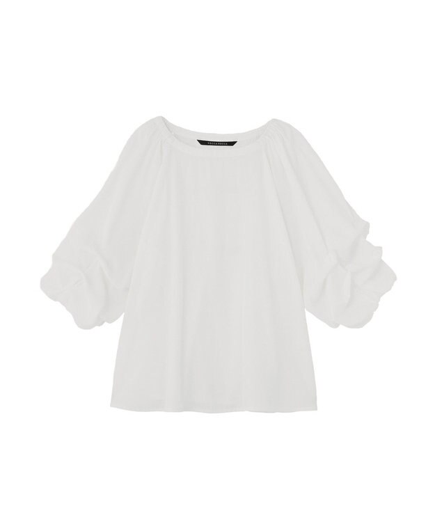 YECCA VECCA ホイップスリーブブラウス Off White