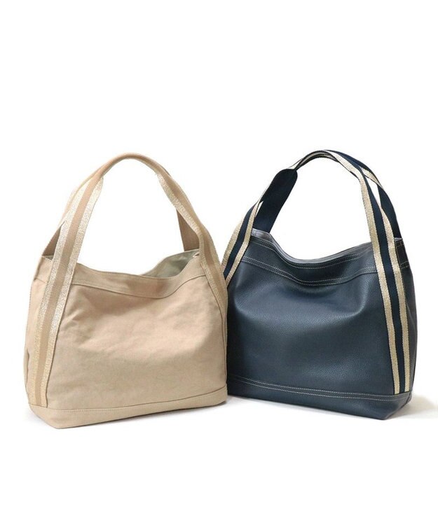 Regalo Felice 【たっぷり収納 / A4サイズ対応】トート / REGALO CA(カフェオレ×ベージュ)